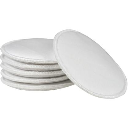 Imagem de Kit 6 Protetores Absorventes de Algodão Laváveis Para Seios Amamentação Buba