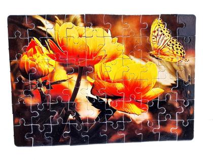 Imagem de Kit 6 Quebra-Cabeças Cognitivos - Flores 40 Peças