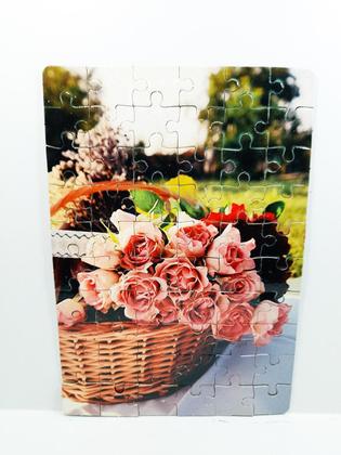 Imagem de Kit 6 Quebra-Cabeças Cognitivos - Flores 40 Peças