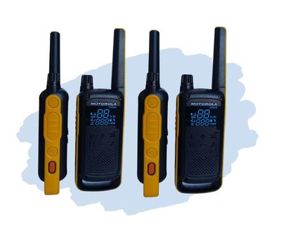 Imagem de Kit 6 Rádios Comunicador Motorola T470BR Até 35km Walkie Talkie