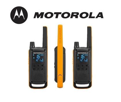 Imagem de Kit 6 Rádios Comunicador Motorola T470BR Até 35km Walkie Talkie