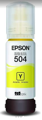 Imagem de Kit 6 refil original t504 l4150 l4160 l6161 l6171 b y c m