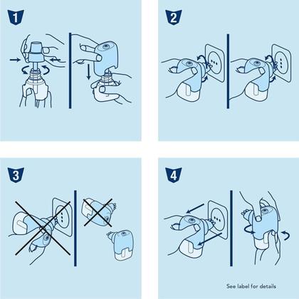 Imagem de Kit 6 Refil Raid Repelente Líquido Elétrico Anti Mosquito