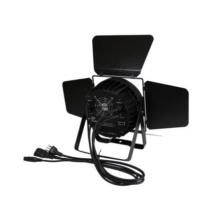 Imagem de KIT 6 REFLETORES COB SLIM 4x50 200W BQ+BF C/BANDOOR SHOWTECH ST-COB001