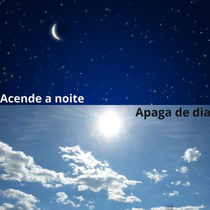 Imagem de Kit 6 Relé Fotocélula Sensor Bivolt Com Suporte 127v 220v