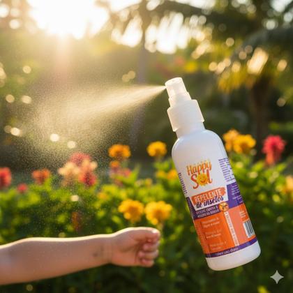 Imagem de Kit 6 Repelente Happy Sol Icaridina 120ml Proteção Máxima