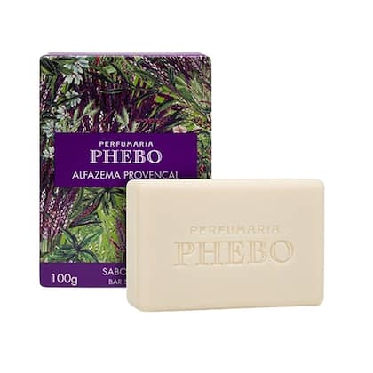 Imagem de Kit 6 Sabonete Phebo Alfazema Provençal em Barra Cremoso 100g