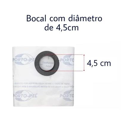 Imagem de Kit 6 Sacos Aspirador de Pó Electrolux - A10 Smart A10S (2177)