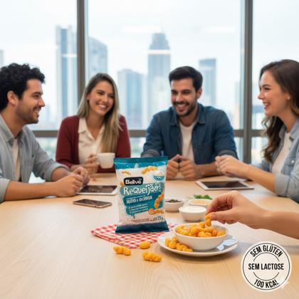 Imagem de Kit 6 Salgadinho BELIVE S/ Gluten Sabor Requeijão 25g