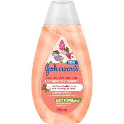 Imagem de Kit 6 Shampoo Kids Cachos Dos Sonhos 400 ml - Johnson's