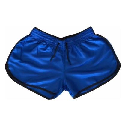 Imagem de Kit 6 Shortinho Verão Short Feminino Tactel Liso Moda Praia