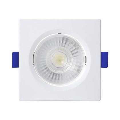 Imagem de Kit 6 Spot de Led Embutir Slim MR16 Quadrado 6W Bivolt