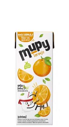 Imagem de kit 6 Suco De Soja Sabor Laranja Mupy 200ml