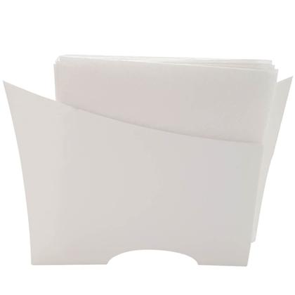 Imagem de Kit 6 Suportes Porta Guardanapos De Papel Para Mesa Uz Branco