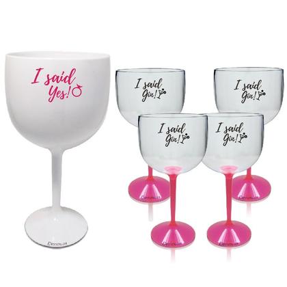 Imagem de Kit 6 Taças Gin Despedida De Solteira