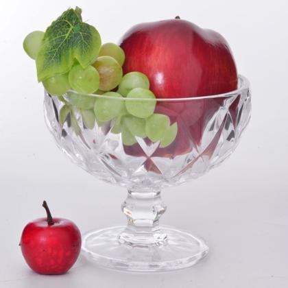 Imagem de Kit 6 Taças Sobremesa Elegante Diamante 335mL Transparente