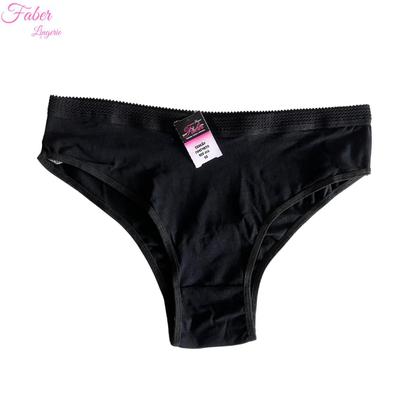 Imagem de Kit 6 Tangas Calcinhas 100% algodão Tangão Cotton Faber