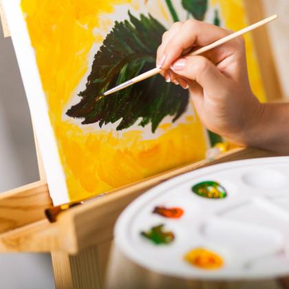 Imagem de Kit 6 Telas Para Pintura Arte Diversão Tamanho 40x50 Algodão