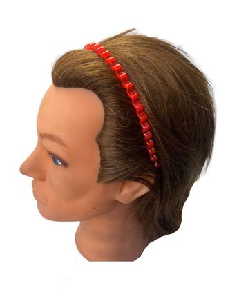 Imagem de Kit 6 Tiaras Arco  Zig Zag Colorido com Glitter Fantasia