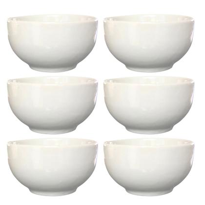 Imagem de Kit 6 Tigelas / Cumbucas Açaí 500ml - Porcelana (2)