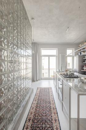 Imagem de Kit 6 Tijolos Bloco De Vidro Esferas 19x19x8 Tradestar