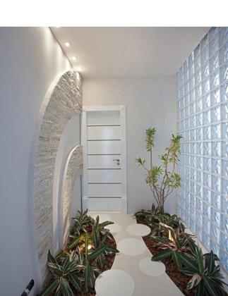 Imagem de Kit 6 Tijolos Bloco De Vidro Xadrez 19x19x8 Tradestar