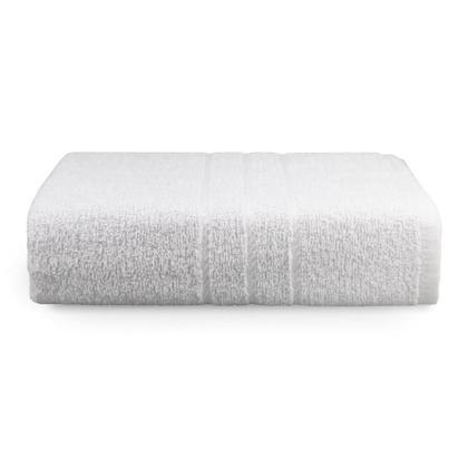 Imagem de Kit 6 Toalhas de Banho Para Hotel Cristal Reforçada Atacado - Branca