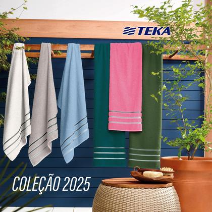 Imagem de Kit 6 Toalhas De Rosto Teka Dry 100% Algodão