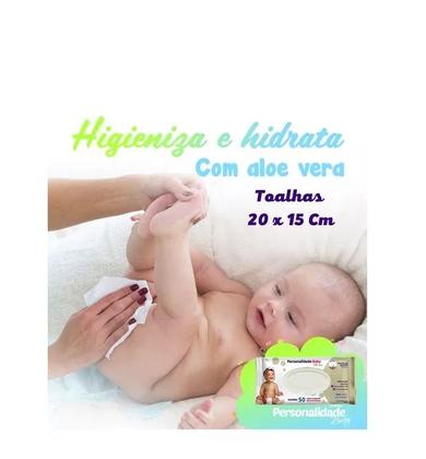 Imagem de Kit 6 Toalhinhas Umedecidas Personalidade Baby 50un-Eurofral