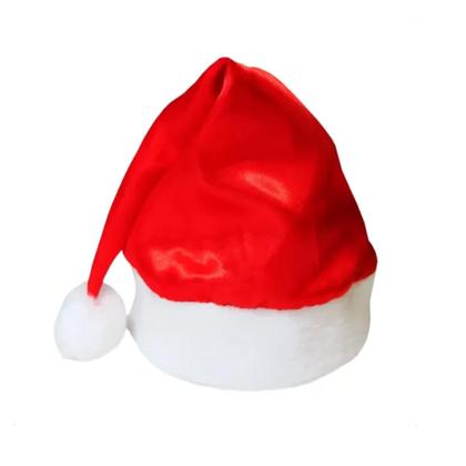 Imagem de Kit 6 Toucas Gorro Papai Noel em Feltro Natal Fantasia