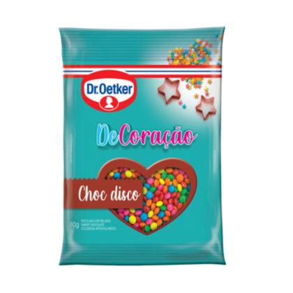 Imagem de Kit/6 un Granulado Choc Disco de Chocolate 80g (Ref 70142) - Dr Oetker