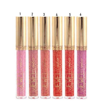 Imagem de Kit 6 unid. Lip Gloss Jewel com Glitter CS-4209