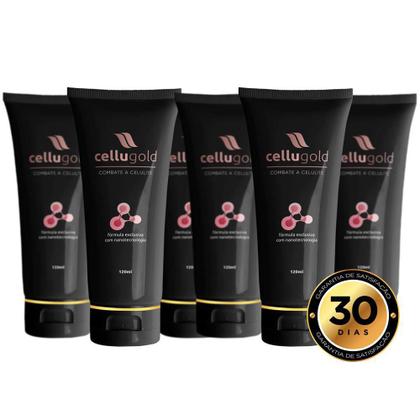 Imagem de Kit 6 Unidades De Creme Cellugold Anti-Celulite Modelador