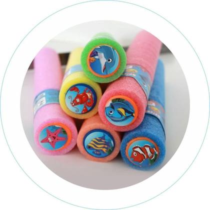 Imagem de Kit 6 Unidades Lança  Espirra Agua Pequeno Fundo do Mar - Doce Brinquedo