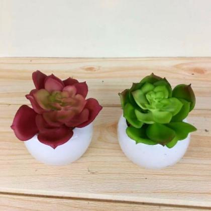 Imagem de Kit 6 Vasos Decorativo Cachepot Redondo p/ Plantas e Flores