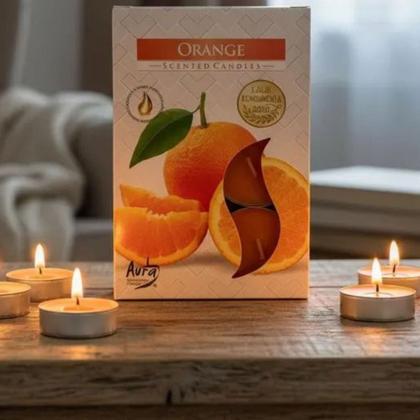 Imagem de Kit 6 Velas Rechaud Difusor Flutuante Fondue 6 hrs - Aromas
