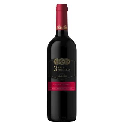 Imagem de KIT 6 Vinho Chileno 3 Tres Medallas Cabernet Sauvignon 750ml