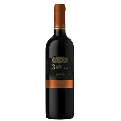 Imagem de KIT 6 Vinho Chileno 3 Tres Medallas Carmenere, 6x750ml