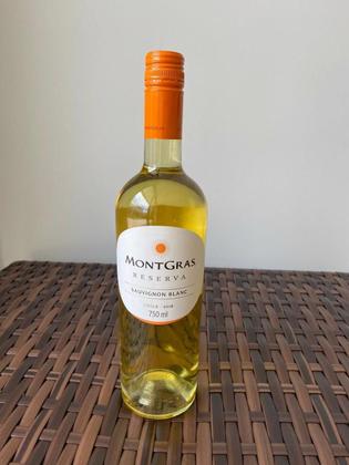 Imagem de Kit 6 Vinho Reserva Montgras Sauvignon Blanc Chile 2016 750M