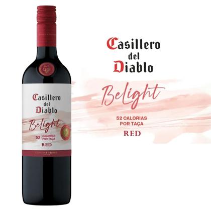 Imagem de KIT 6 Vinho Tinto Chileno Casillero del Diablo Belight RED, 750ml