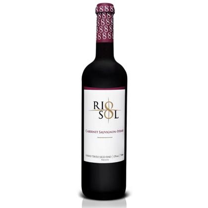 Imagem de KIT 6 Vinho Tinto Rio Sol Assemblage Cabernet Syrah, 6x750ml