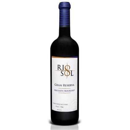 Imagem de KIT 6 Vinho Tinto Rio Sol Gran Reserva Alicante Bouschet, 6x750ml