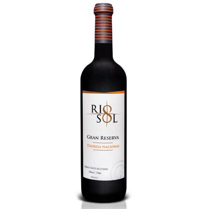 Imagem de KIT 6 Vinho Tinto Rio Sol Gran Reserva Touriga Nacional, 6x750ml