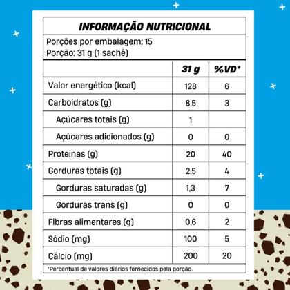 Imagem de Kit 6 Whey Protein Concentrado Sache Cookies & Cream 35G