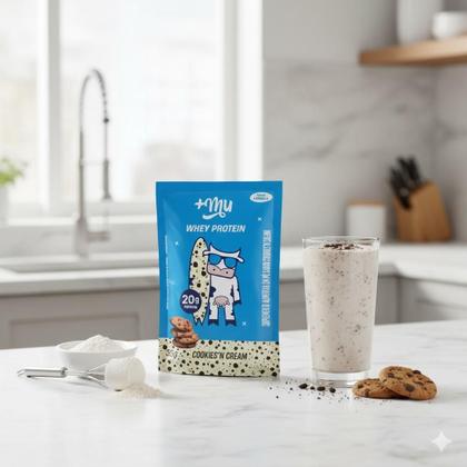 Imagem de Kit 6 Whey Protein Concentrado Sache Cookies & Cream 35G