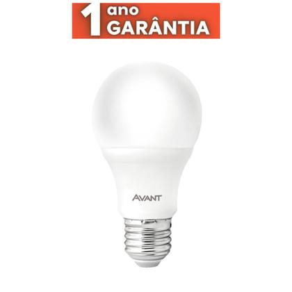 Kit 60 Lâmpada Pera 9w Pack C/6 Branco Frio 6500k Avant Imagem de Kit 60 Lâmpada Pera 9w Pack C/6 Branco Frio 6500k Avant