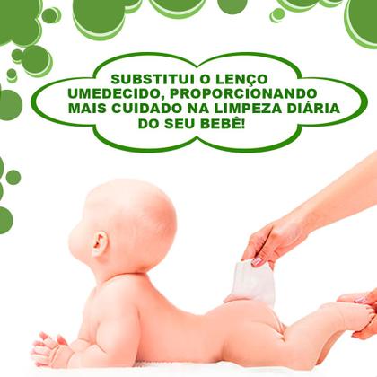 Imagem de Kit 600 Algodão Quadrado Bellacotton para Bebê 6 pacotes com 100