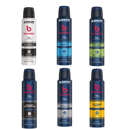 Imagem de Kit 6x Desodorante Bozzano Aerosol 150ml Fragrância Diversas KIT