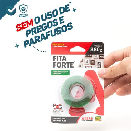 Imagem de Kit 6x Fita Dupla Face Profissional Extra Forte - 9 Mm X 2m Versátil Fixação Multifuncional