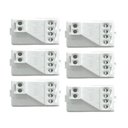 Imagem de Kit 6x Interruptor Branco Simples Lunare Up Schneider S40010